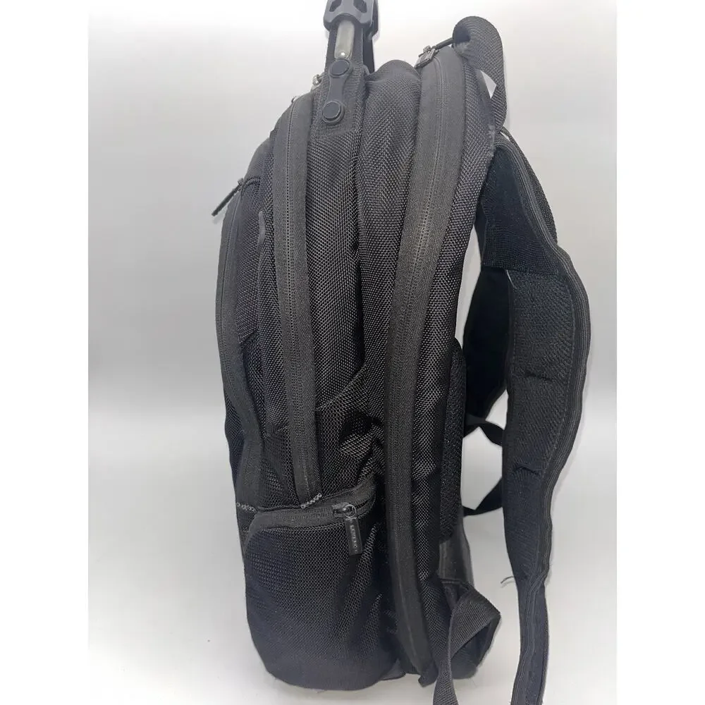 LEVEL8 Laptop Backpack, Work Backpack for Men Women, Travel Computer Black